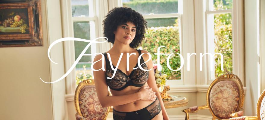 Fayreform Women's Lace Perfect Contour Bra Black