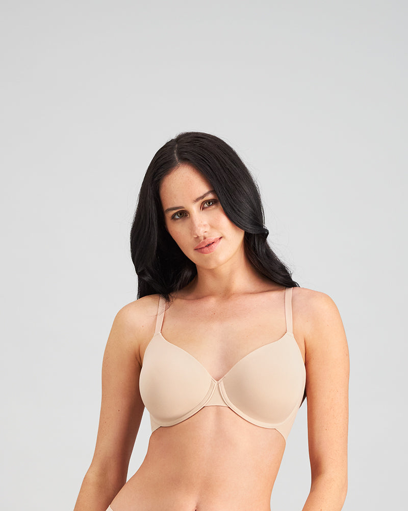 Buy Latte Nude Recycled Lace Full Cup Bra 34D | Bras | Argos