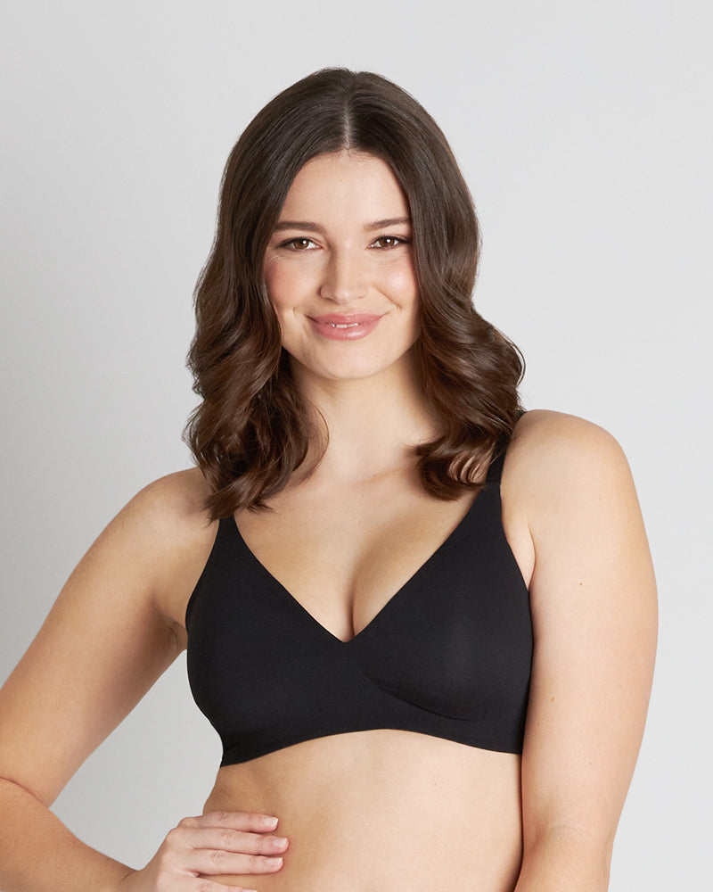 Buy DD-GG Black Recycled Lace Comfort Full Cup Bra 32E | Bras | Argos