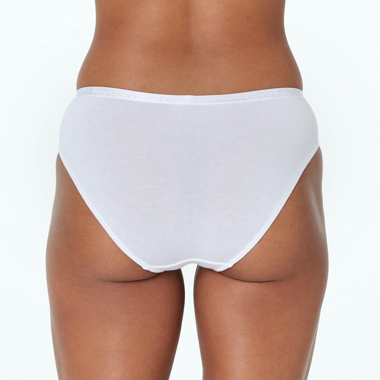 Cotton:On branded rib bikini boxers cotton grey レディース